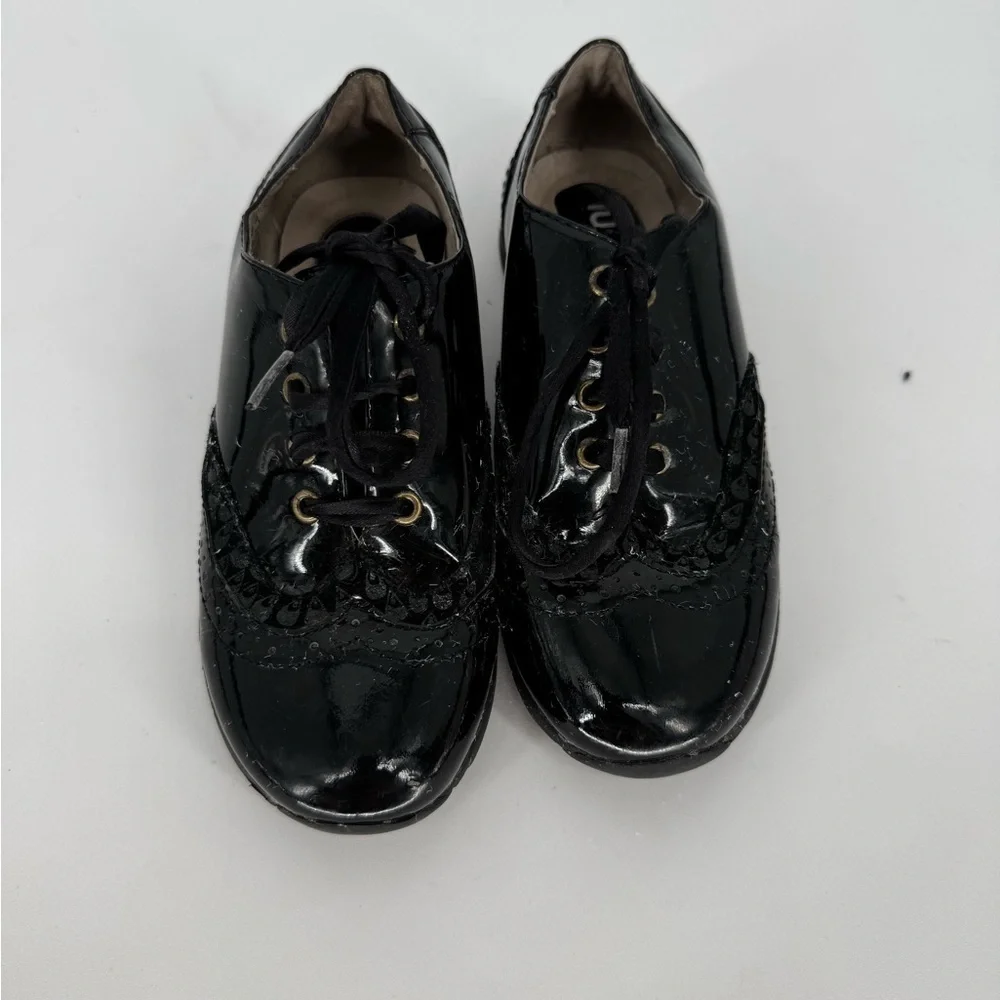 Umi Kids Dress Shoes with Satin Laces Size 12